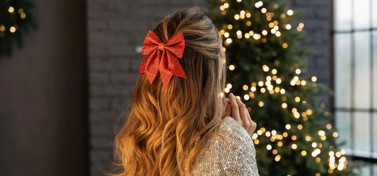 Extension natalizie: capelli lussuosi per le feste